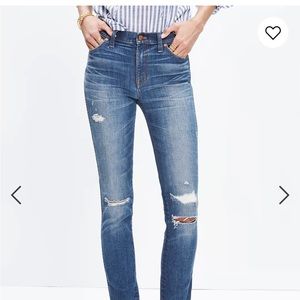 NWOT Tag Madewell high rise skinny jeans. Size 31